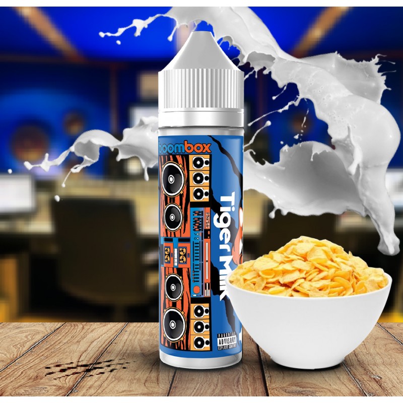 E-liquide Boombox Tiger Milk 50ml E-liquide Boombox Tiger Milk 50ml
