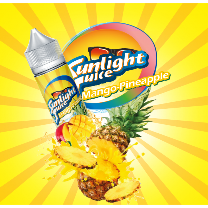 E-liquide Sunlight Juice Mango Pineapple 50ml E-liquide Sunlight Juice Mango Pineapple 50ml