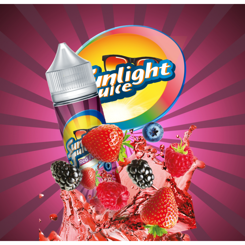 E-liquide Sunlight Juice Red Fruits 50ml E-liquide Sunlight Juice Red Fruits 50ml