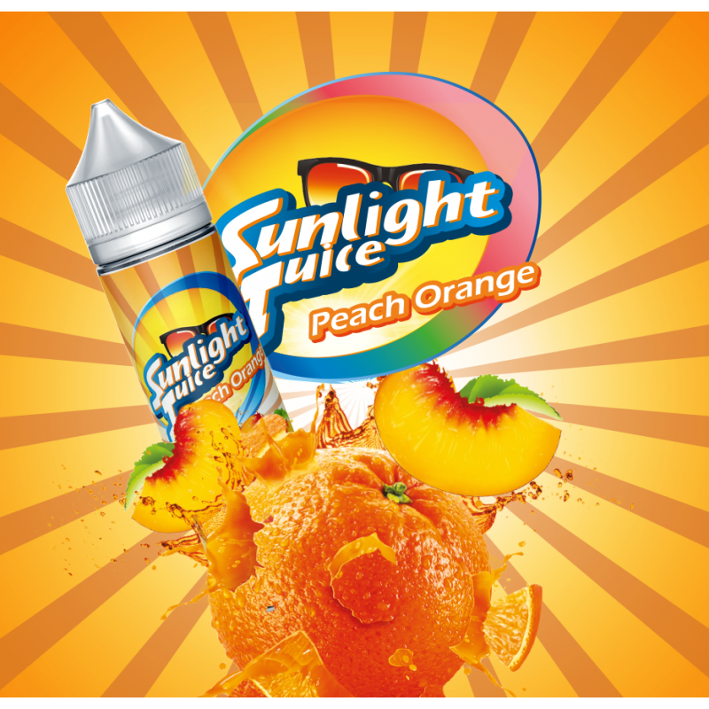 E-liquide Sunlight Juice Peach Orange 50ml E-liquide Sunlight Juice Peach Orange 50ml
