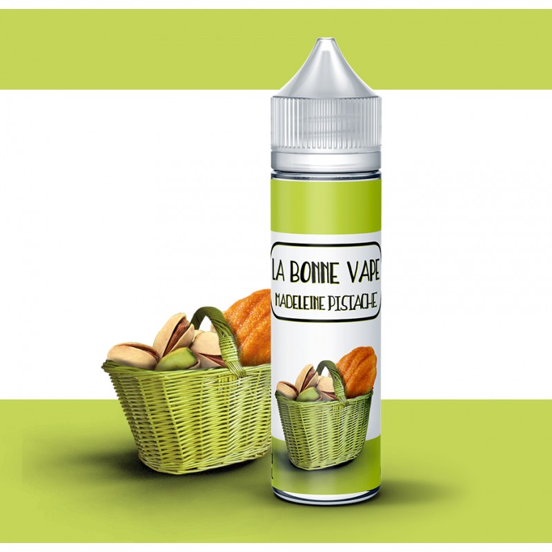 E-liquide La Bonne Vape Madeleine Pistache 50ml E-liquide La Bonne Vape Madeleine Pistache 50ml