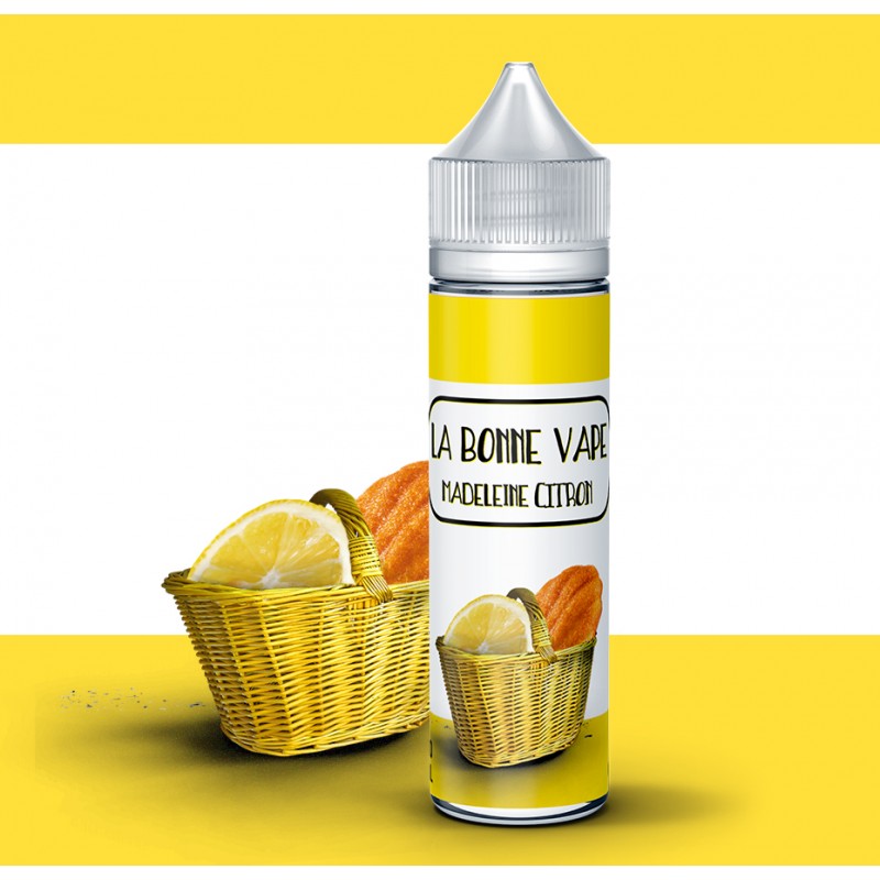 E-liquide La Bonne Vape Madeleine Citron 50ml E-liquide La Bonne Vape Madeleine Citron 50ml