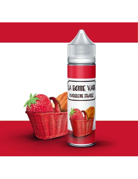 Madeleine Fraise 50ml - La Bonne Vape