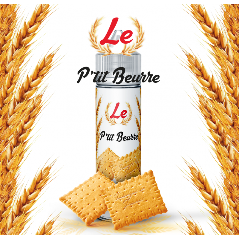 E-liquide le P'tit Beurre Original 50ml E-liquide le P'tit Beurre Original 50ml