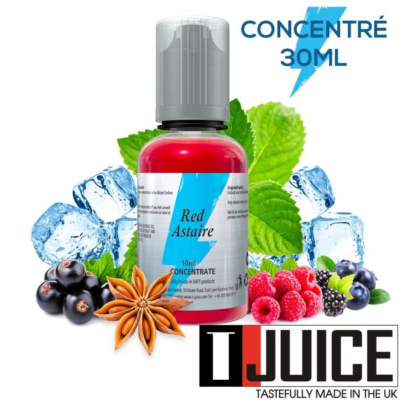Concentré Red Astaire 30ml - T Juice Concentré Red Astaire 30ml - T Juice