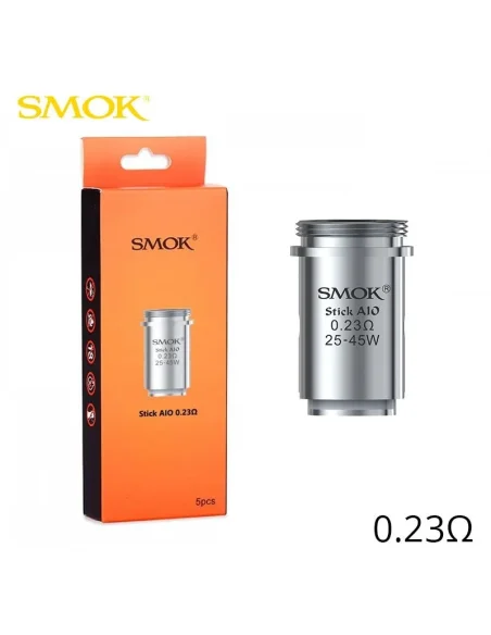 Résistances AIO Stick 0.23 ohm - Smok
