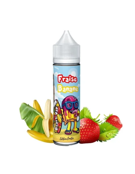 Fraise Banane - Beach Vap 50ml