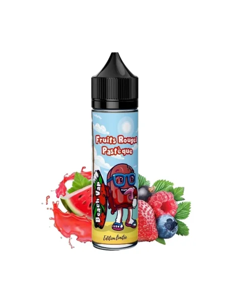 Fruits rouges pastèque - Beach Vap 50ml