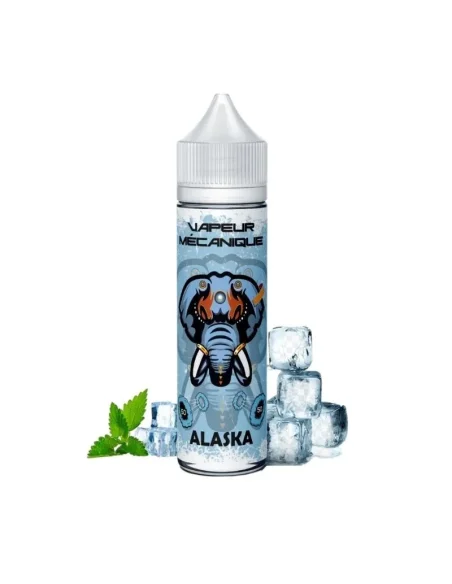 Alaska Menthe Glaciale - Vapeur Mecanique 50 ml Alaska Menthe Glaciale - Vapeur Mecanique 50 ml