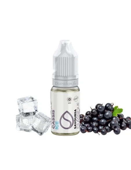 Cassis Ice 10ml - Savourea