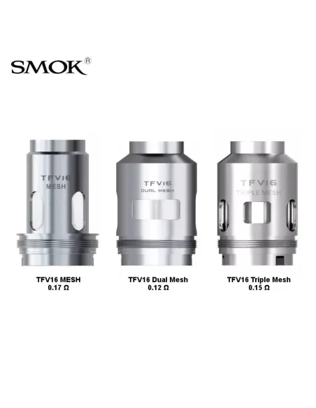 Résistances TFV16 - Smok Résistances TFV16 - Smok