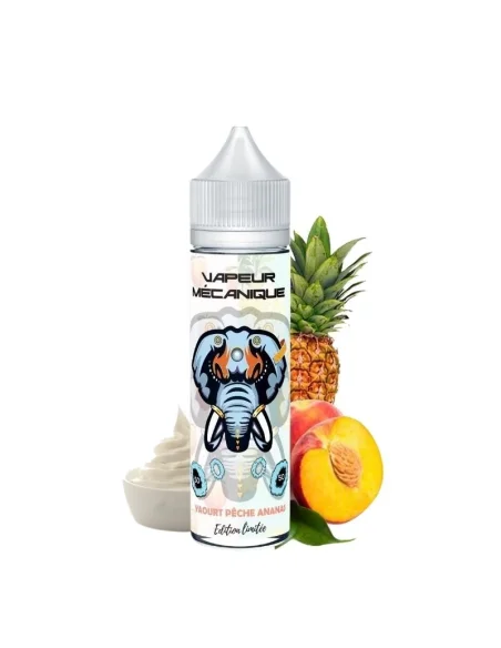 Yaourt Pêche Ananas - Vapeur Mécanique 50 ml