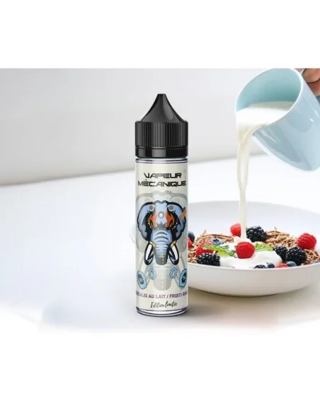 Céréales au lait Fruits rouges - Vapeur Mécanique 50 ml
