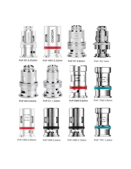 Résistances PnP - Voopoo