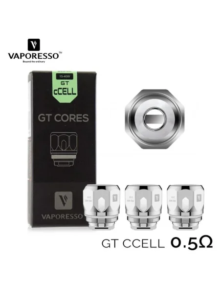 Résistances GT cCELL 0.5ohm - Vaporesso