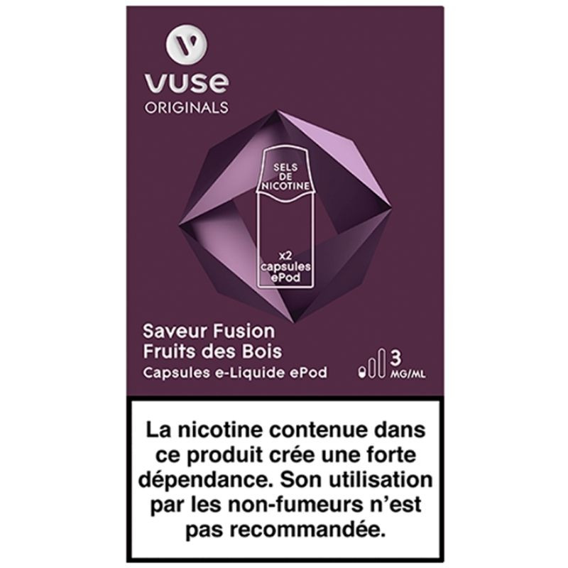 Fusion Fruits des Bois ePod - Vuse