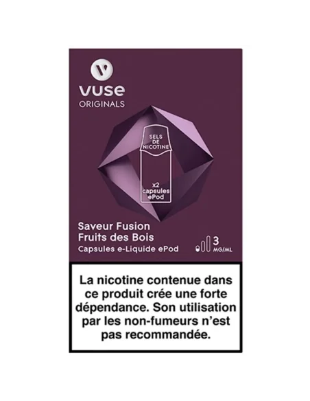 Fusion Fruits des Bois ePod - Vuse