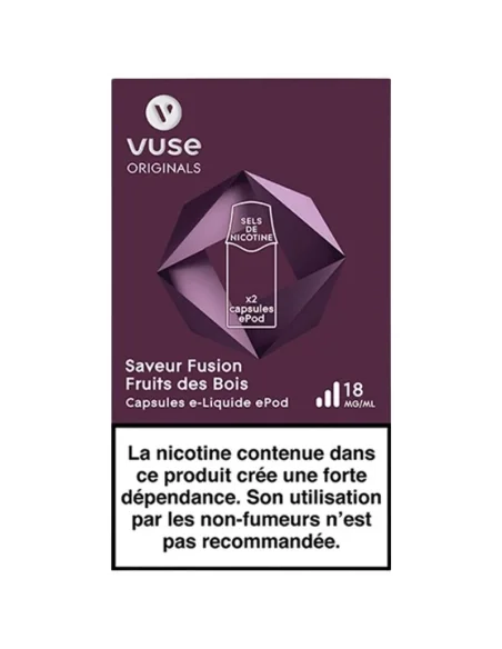 Fusion Fruits des Bois ePod - Vuse