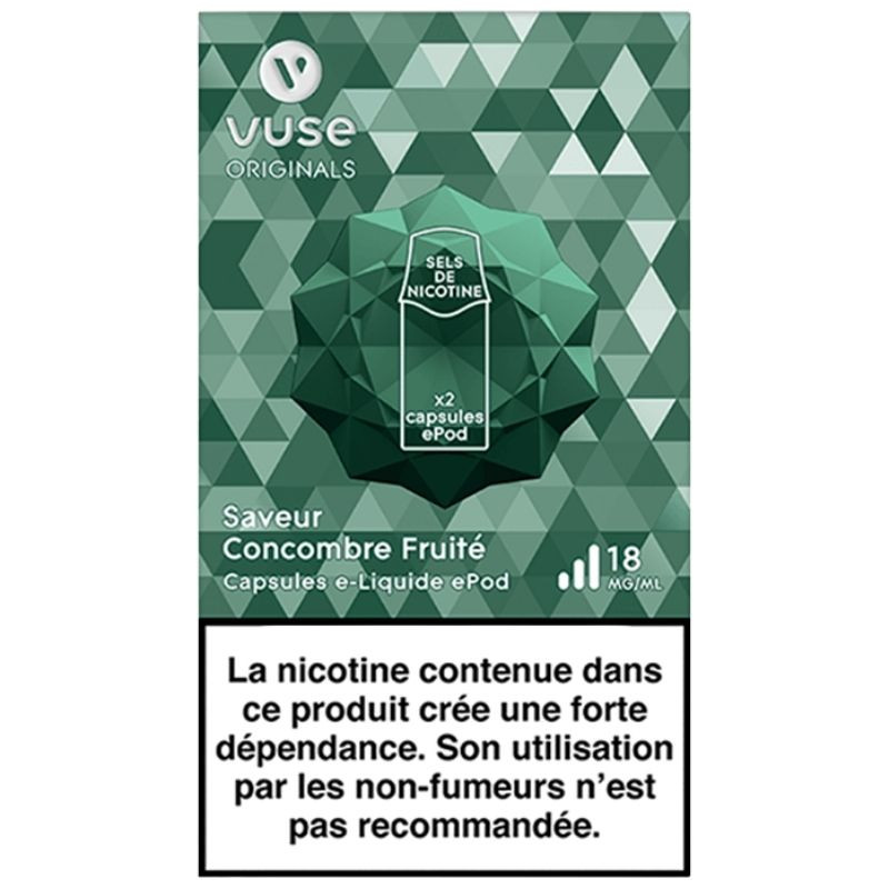 Concombre Fruité ePod - Vuse