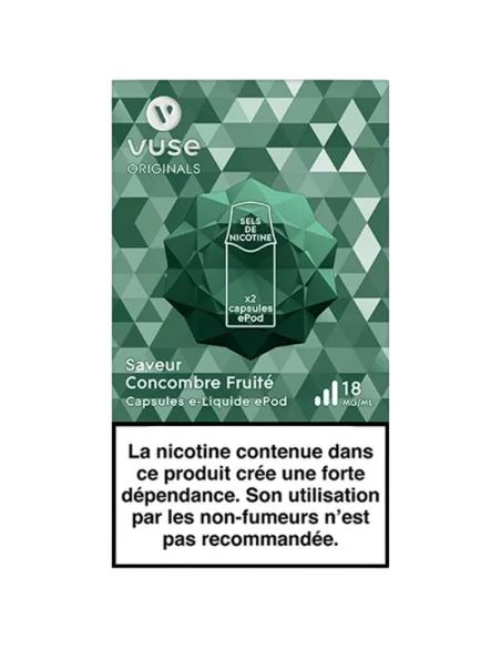 Concombre Fruité ePod - Vuse