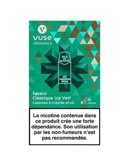 Classique Ice vert ePod - Vuse