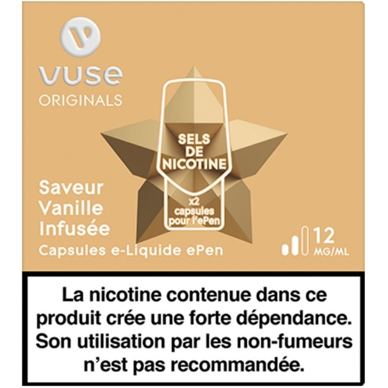 Vanille infusée vPro ePen - Vuse