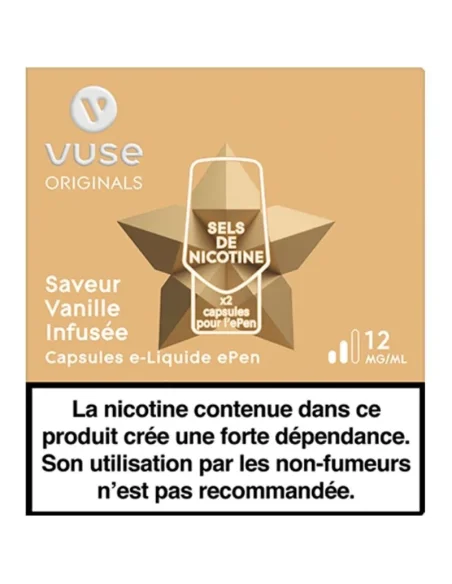 Vanille infusée vPro ePen - Vuse