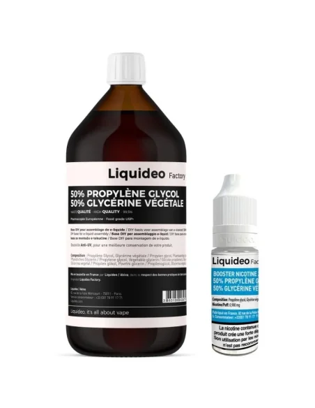 Base nicotiné 3mg 50/50 - Districlope