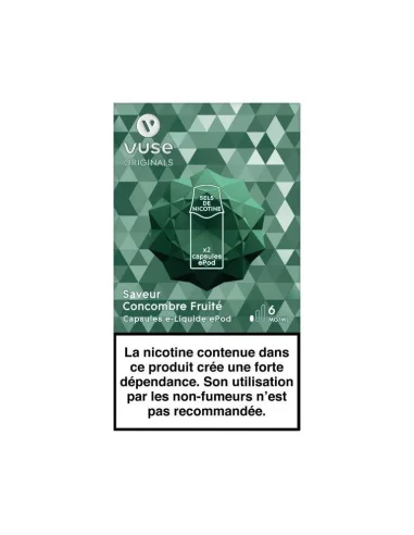 Concombre Fruité ePod - Vuse