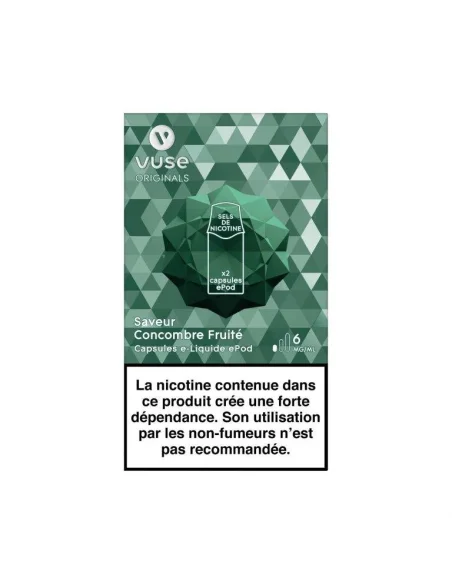 Concombre Fruité ePod - Vuse