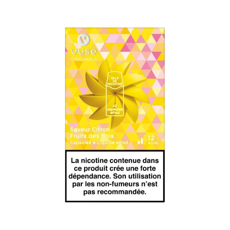 Citron Fruit des Bois ePod - Vuse