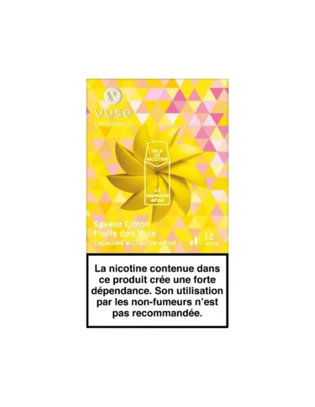 Citron Fruit des Bois ePod - Vuse