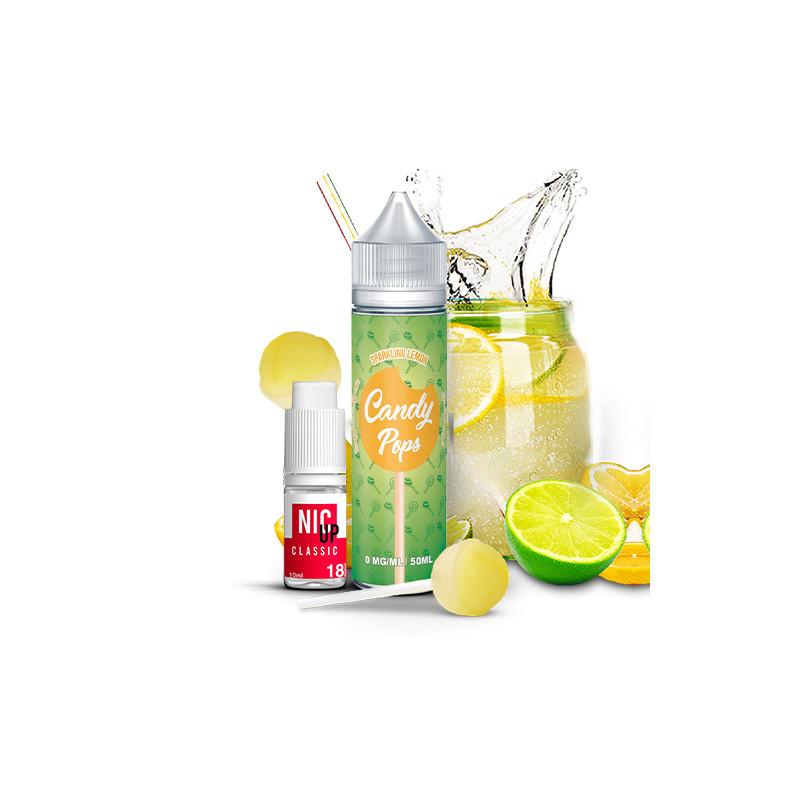 Sparkling Lemon 50ml - Candy Pops