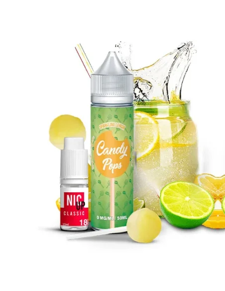 Sparkling Lemon 50ml - Candy Pops