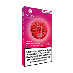 Fraise Rhubarbe ePod - Vuse