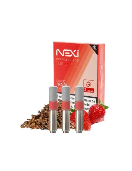 Classic Fraise - Cartouches Nexi One