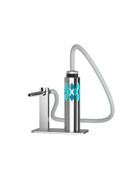 Hookah Dock Brushed Metal - Fumytech