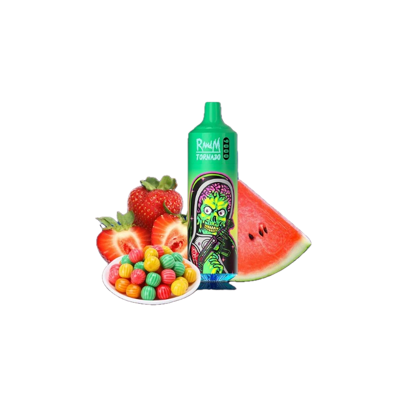 Strawberry Watermelon Bubble Gum - RandM Tornado Mars 9000