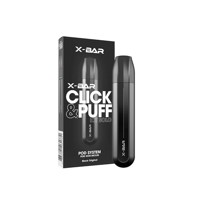 Click & Puff - Kit Solo Black X-Bar