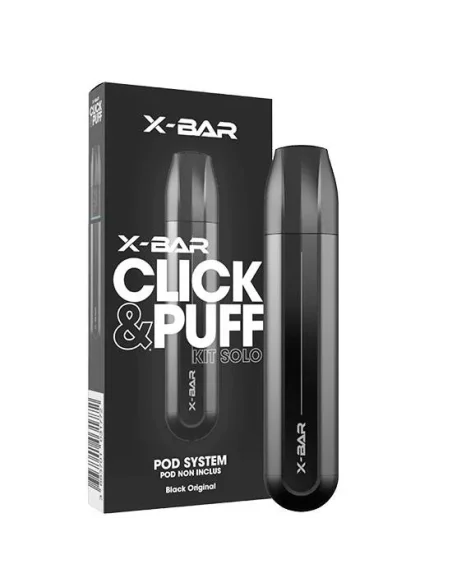 Click & Puff - Kit Solo Black X-Bar