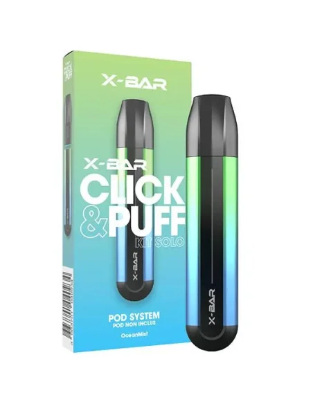 Click & Puff - Kit Solo Ocean Mist X-Bar