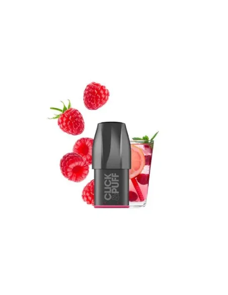 Framboise soda - Pod Click & Puff X-Bar