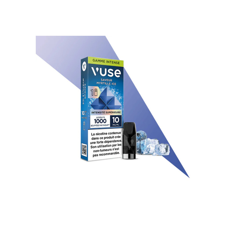 Myrtille Ice Gamme Intense - Vuse Myrtille Ice Gamme Intense - Vuse