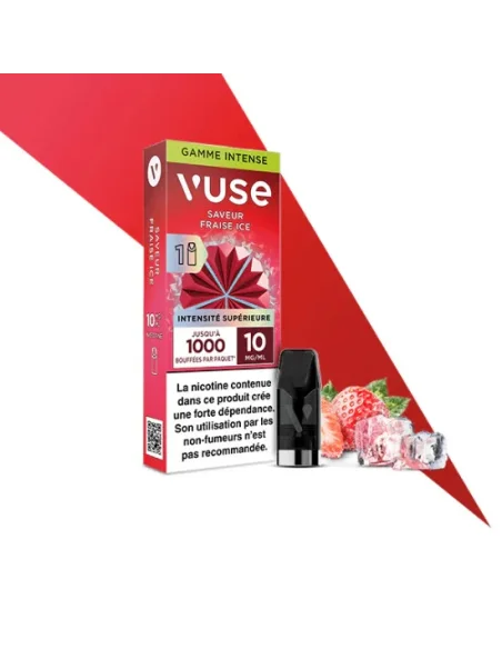Fraise Ice Gamme Intense - Vuse