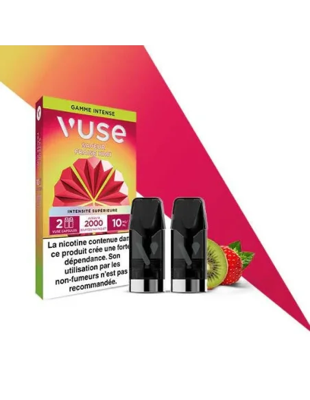 Fraise Kiwi Gamme Intense - Vuse
