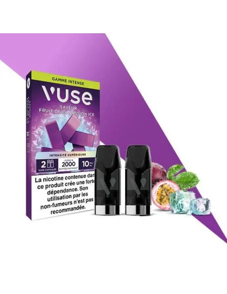 Fruit de la passion ice Gamme Intense - Vuse