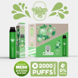 Bubble Gum Menthe - Ma Mega Vape