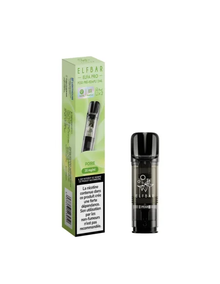 Pack de 2 cartouches ELFA PRO Pear 20 mg