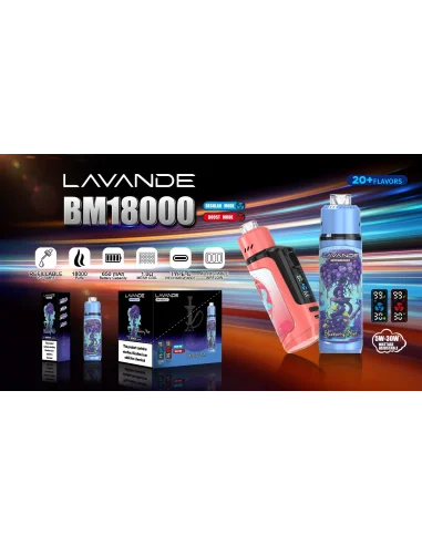 Lemon Mint - Puff BM18000 Lavande