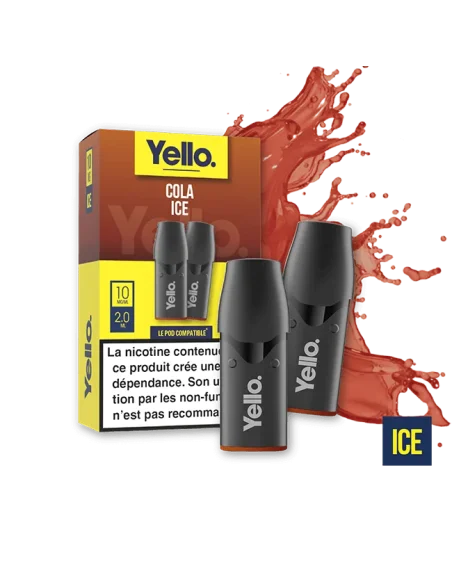 2 Pods Cola Ice epod - Yello 2 Pods Cola Ice epod - Yello